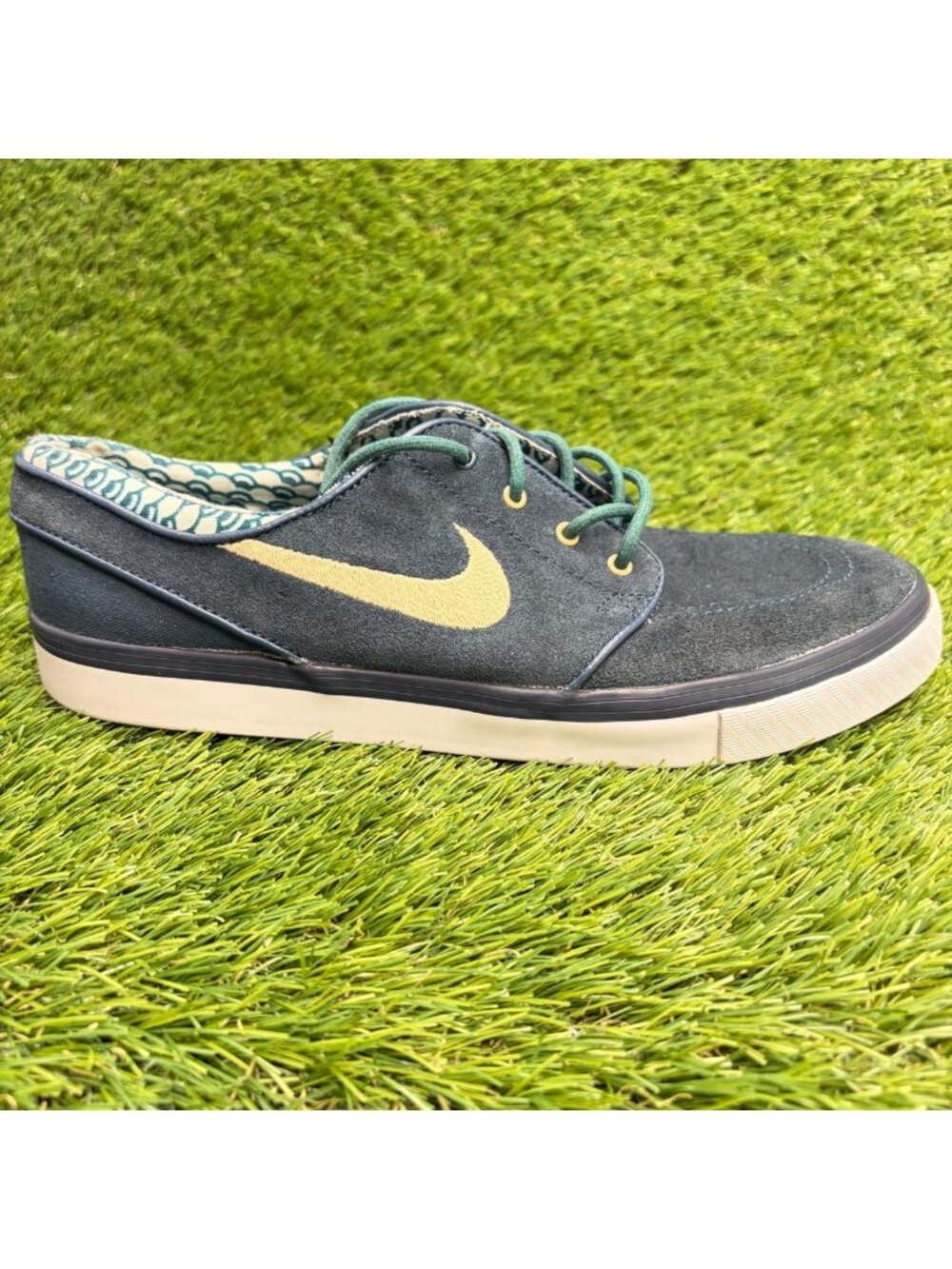 Nike SB Zoom Stefan Janoski Mens Size 8 Blue Athletic Skateboard Shoes Sneakers
